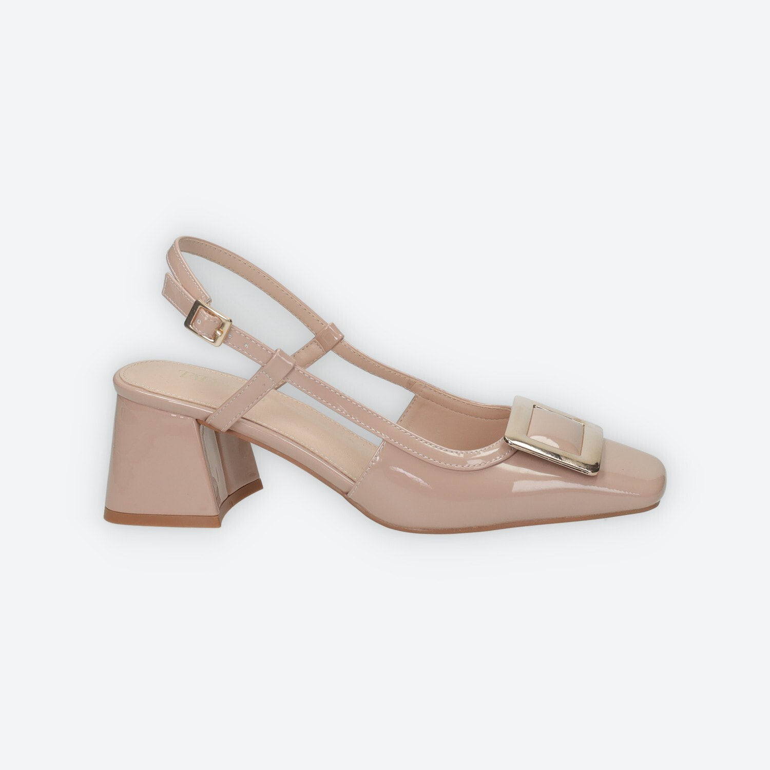 Décolleté sling back Donna Tata Italia Beige