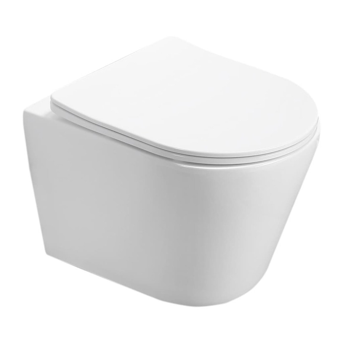Pack WC Bati-support Geberit + WC Swiss Aqua Technologies Infinitio sans bride + plaque Delta20 chrome mat (InfinitioGeb9)