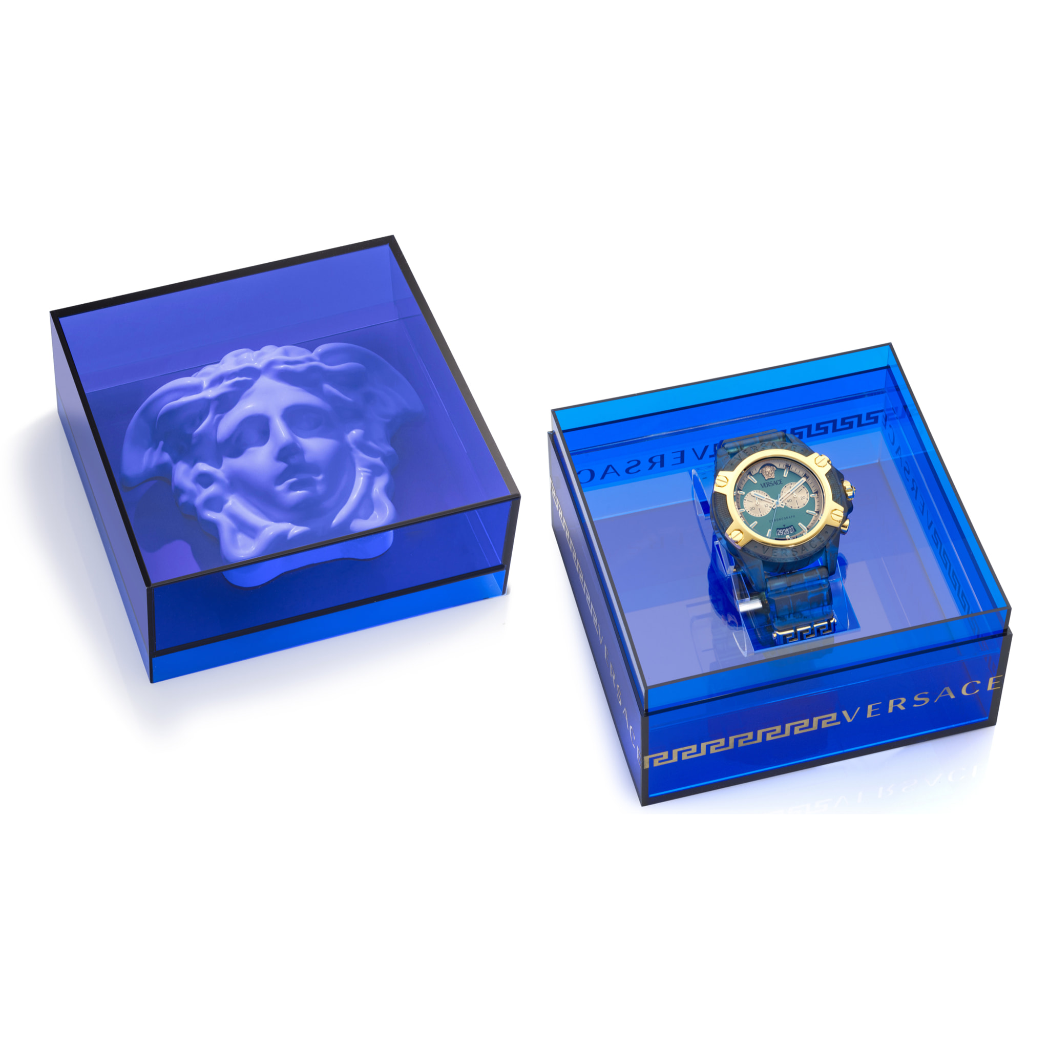 Versace Reloj Cronógrafo De Cuarzo Icon Active