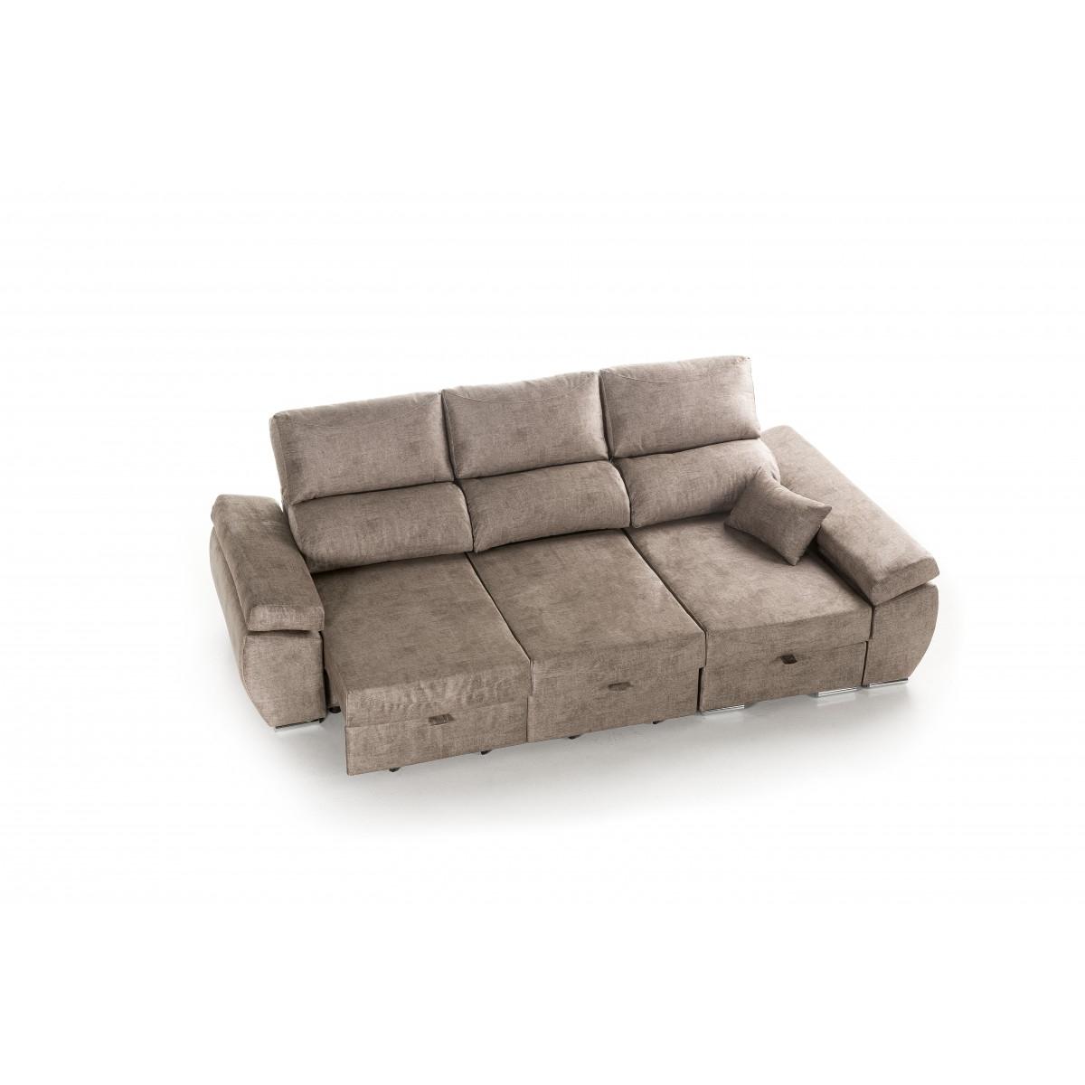 Chaiselongue Reversible Indico Visón Derecha