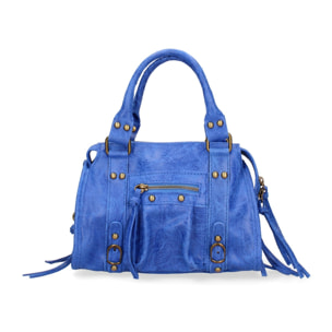 Borsa a spalla da donna - Modello Erisia - Vera pelle - 25.0 x 15.0 x 10.0 cm