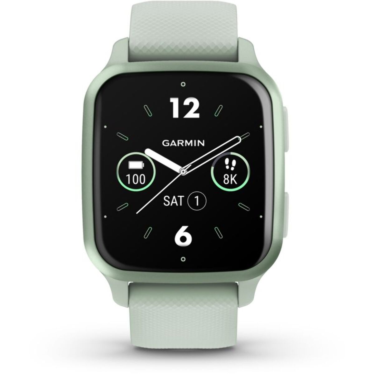 Montre sport GARMIN Venu Sq 2 Metallic Mint