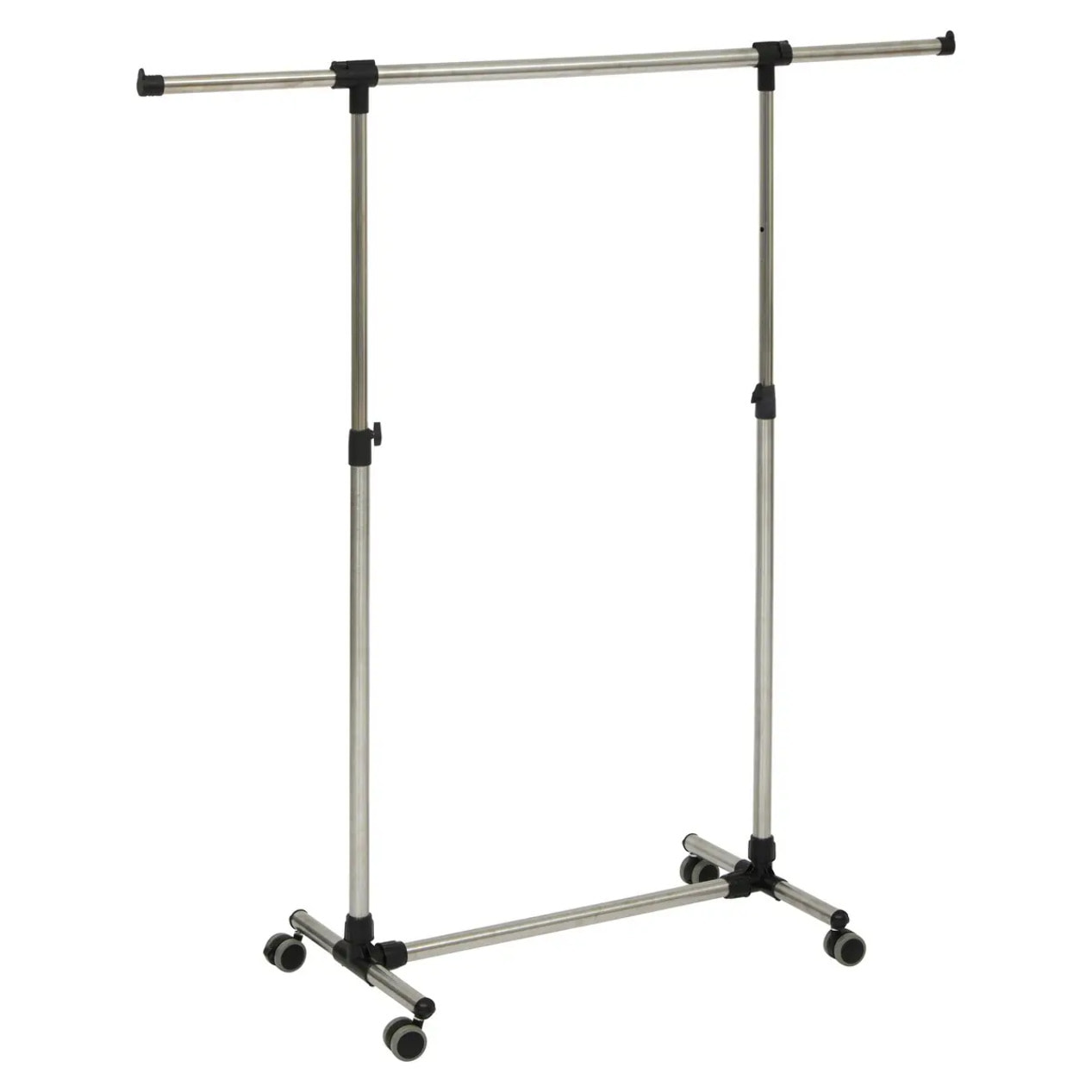 Portant à vêtements simple inox "Venus"