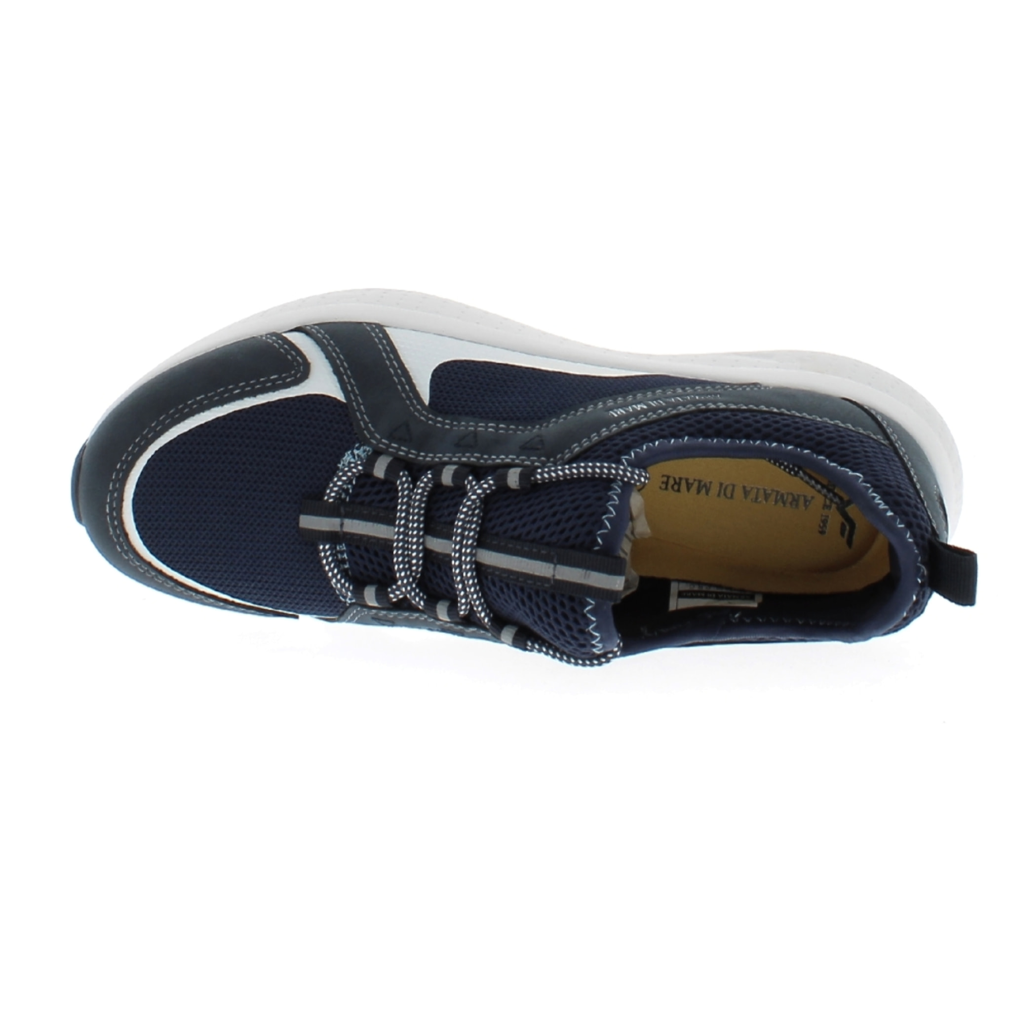 Armata di Mare Scarpe Uomo Sneakers Casual con Soletta Rimovibile in Memory Foam AMU S24L503 Navy