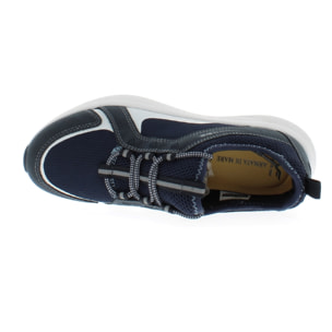 Armata di Mare Scarpe Uomo Sneakers Casual con Soletta Rimovibile in Memory Foam AMU S24L503 Navy
