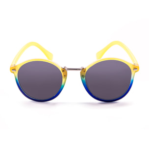 Gafas de sol PALO ALTO MARYLAND - Amarillo transparente arriba / Azul mate abajo y ahumada
