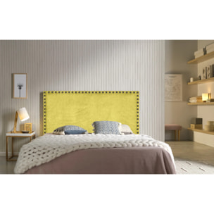 Cabecero Lirio Tela Pistacho 90