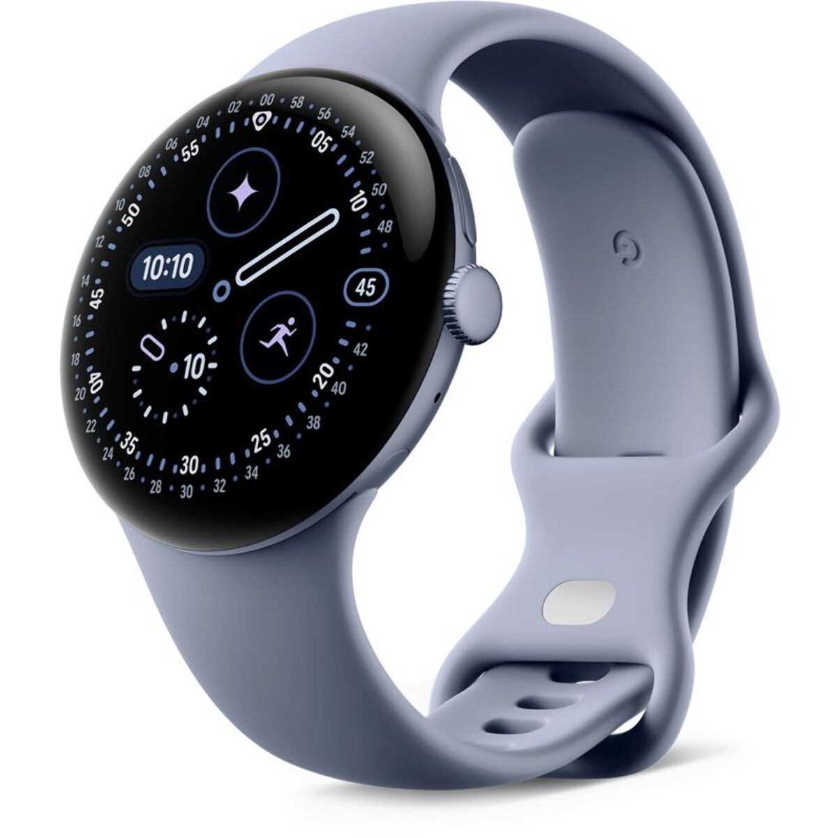 Montre connectée GOOGLE Pixel Watch 4 45mm Gris Satiné/Gris 4G