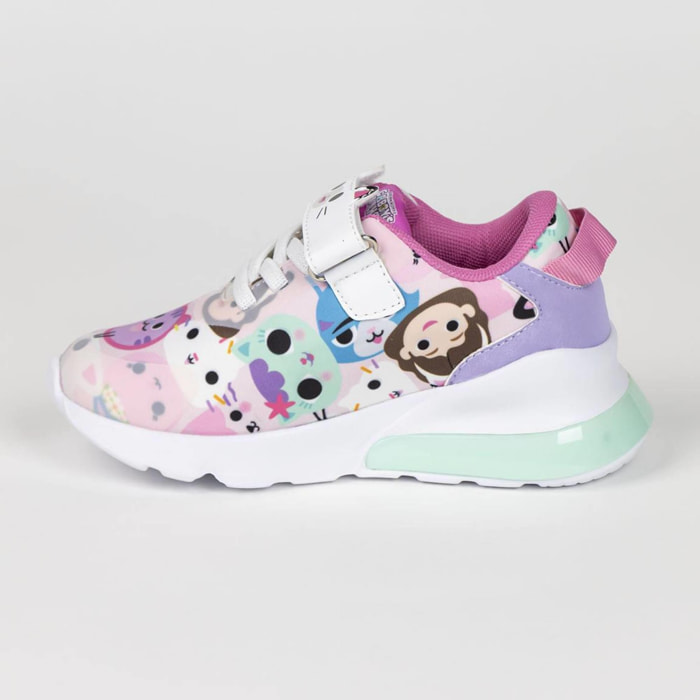 Zapatilla deportiva infantil suela ligera "Gabby´s Dollhouse"