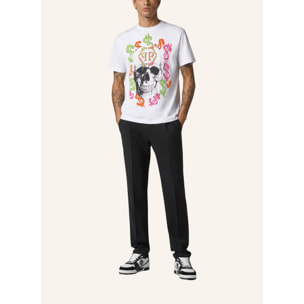 PHILIPP PLEIN Camiseta de cuello redondo y manga corta