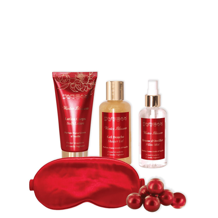 Winter Blossom - Coffret Gel Douche Nacré 100ml + 4 Produits