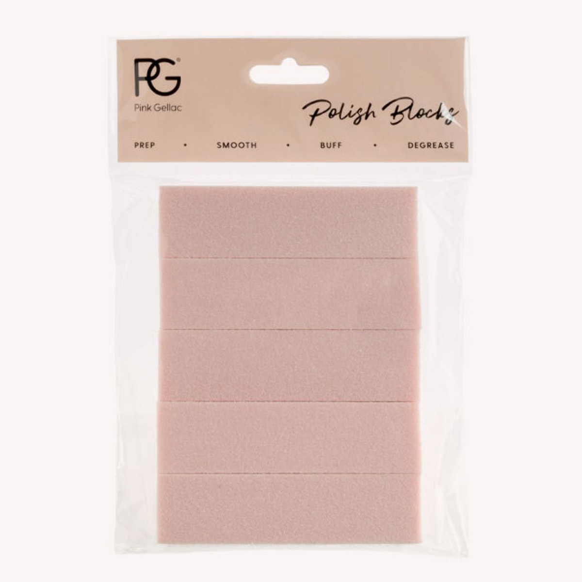 Bloc polissoir - Buffer à ongles - 5 pièces - Pour une adhérence optimale du vernis semi-permanent