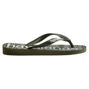 Infradito Havaianas Top Logomania Verde