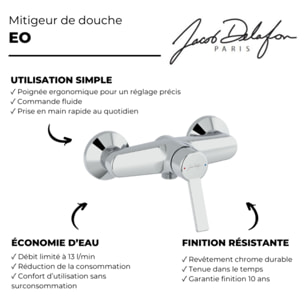 Mitigeur de douche Eo chromé