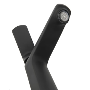 Mitigeur lavabo Feel, sans tirette, noir mat, (SATBSFEEL271C)