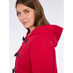Fiorella Rubino - Chaqueta corta estilo montgomery - Rojo