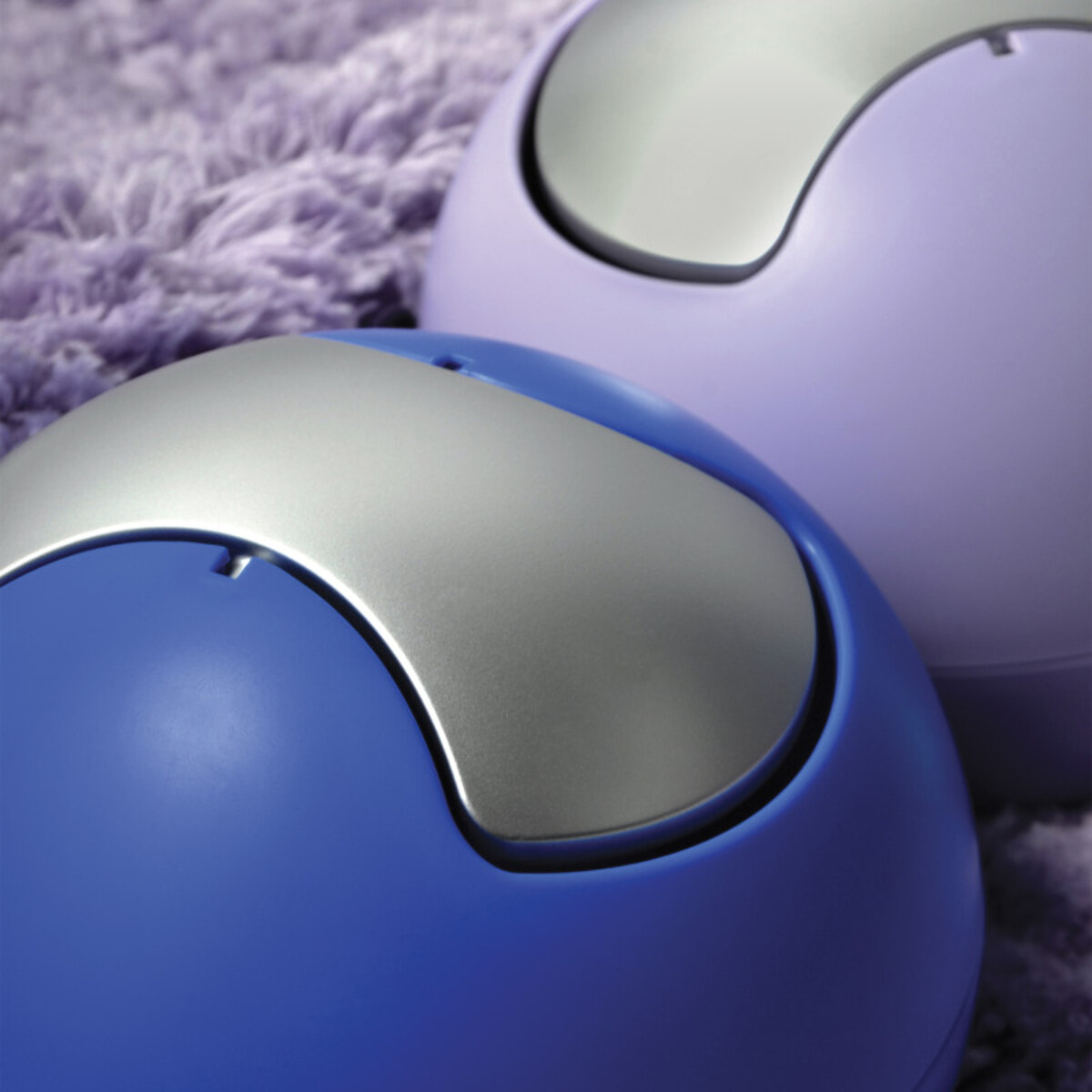 Poubelle à bascule BOWL MATT 1L Bleu roi mat Spirella