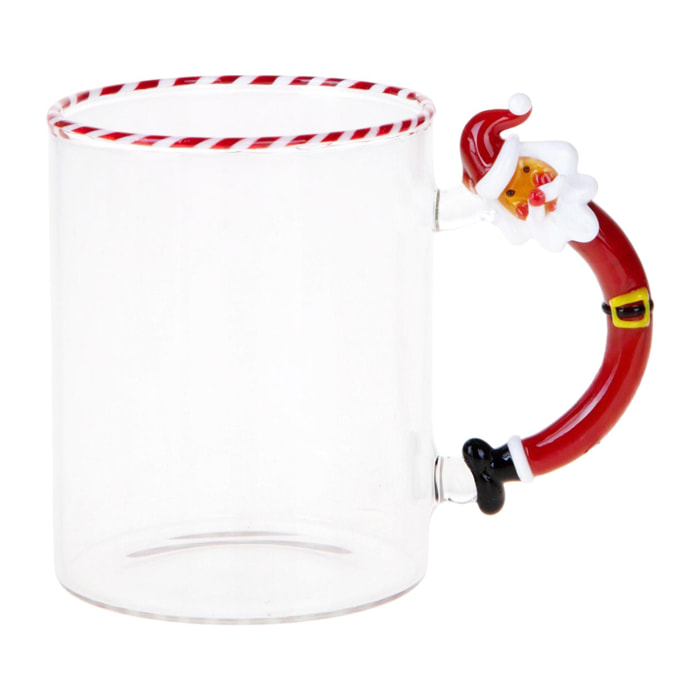 Tazza con babbo natale - Pezzi 3 - ROSSO - Bianchi Dino SpA