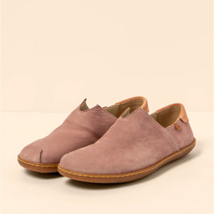 Zapatos N275 NOBUCK LAVADO MALVA/EL VIAJERO color Malva