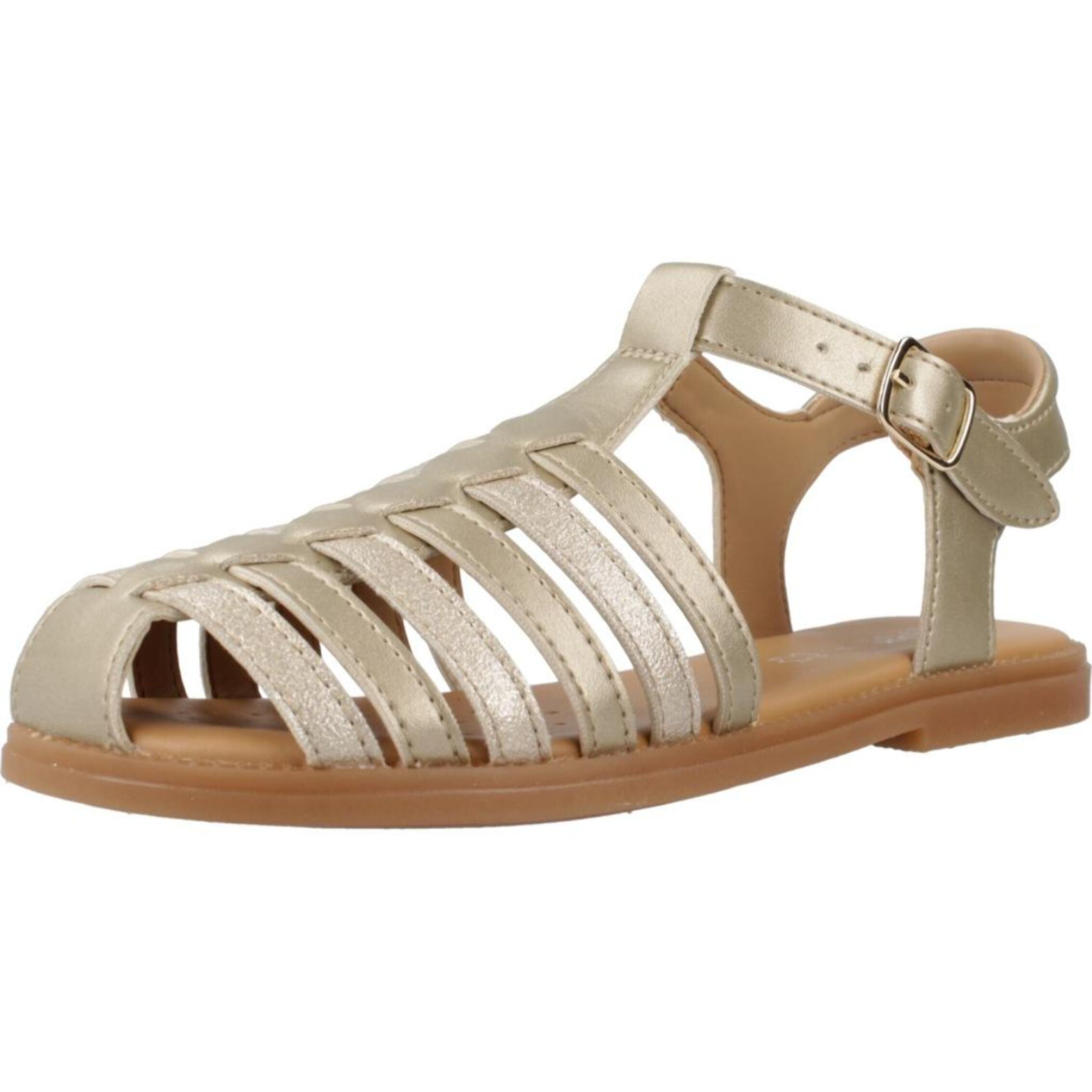 Sandalias Niña de la marca GEOX  modelo J SANDAL KARLY GIRL ORO