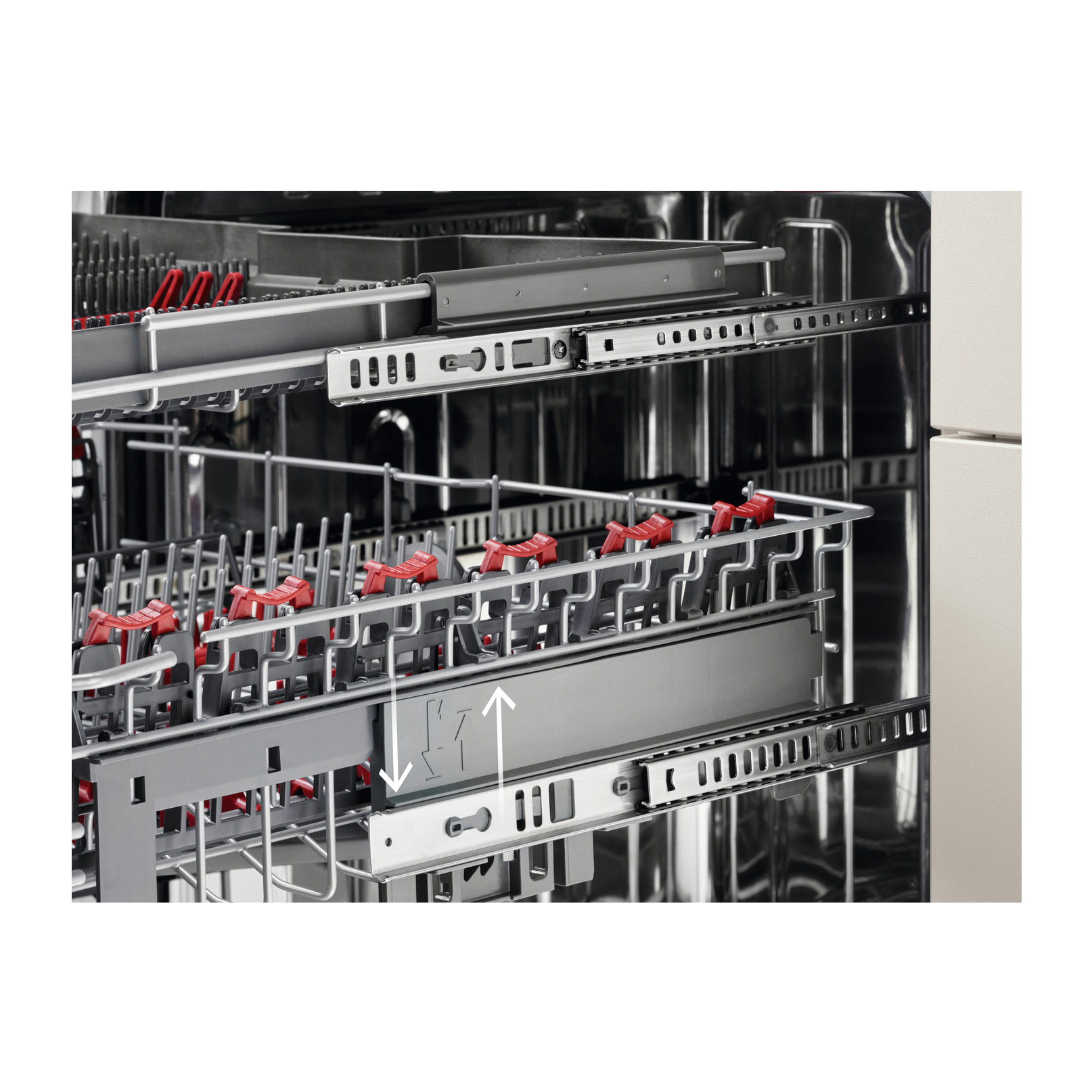 AEG Lavavajillas de 60 cm Serie 7000 GlassCare para 14 cubiertos FFB75707PM