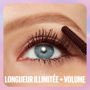 Maybelline New York Coffret 2 Mascaras Volume & Longueur - Sky High - Teinte : Very Black & Burgundy Haze - 7,2 ml
