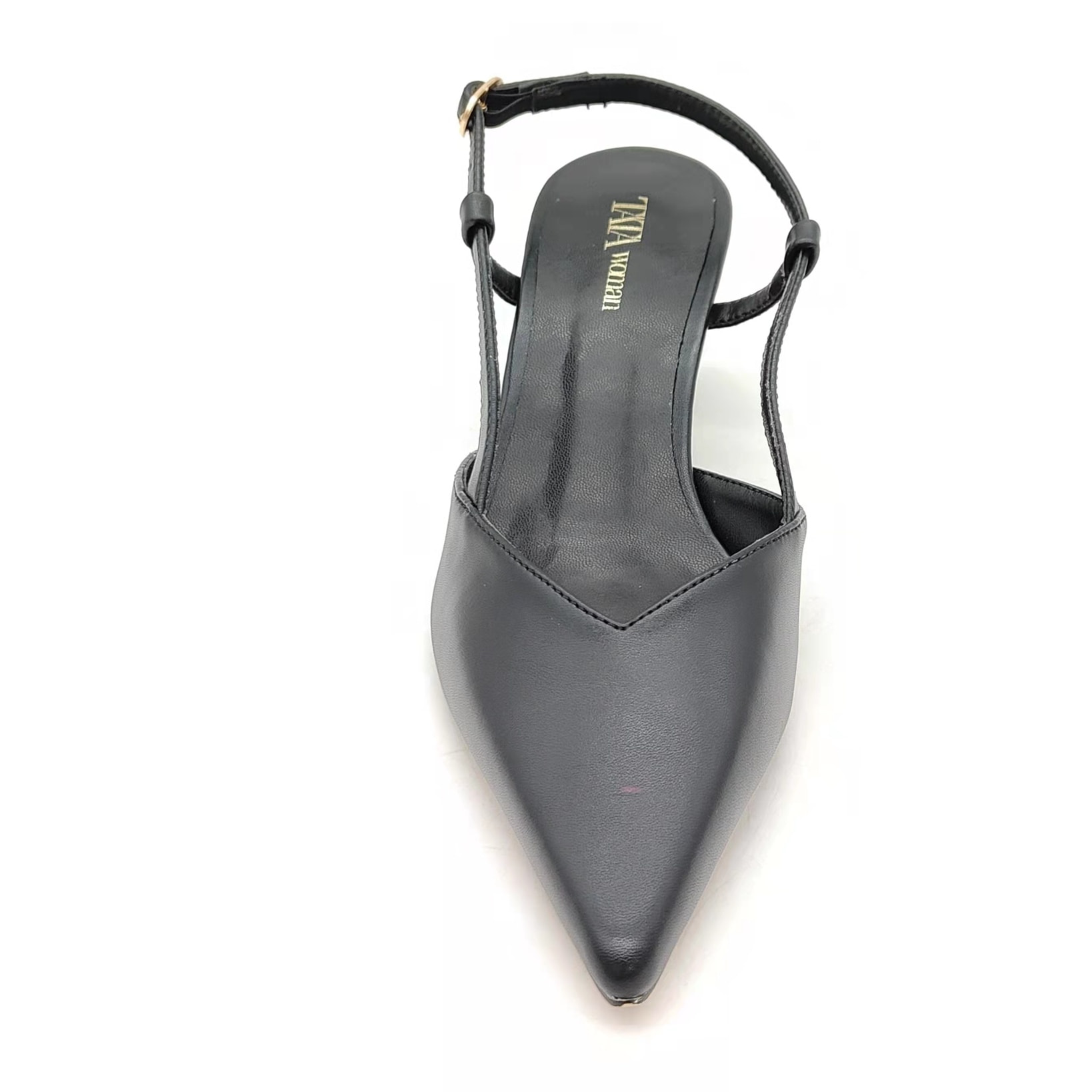 Décolleté sling back Donna Tata Italia Nero