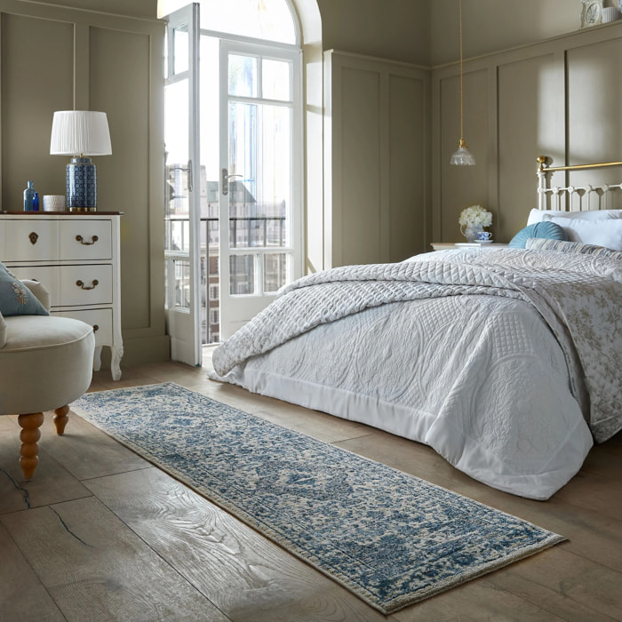 Tapis vintage de couloir CORDELIA