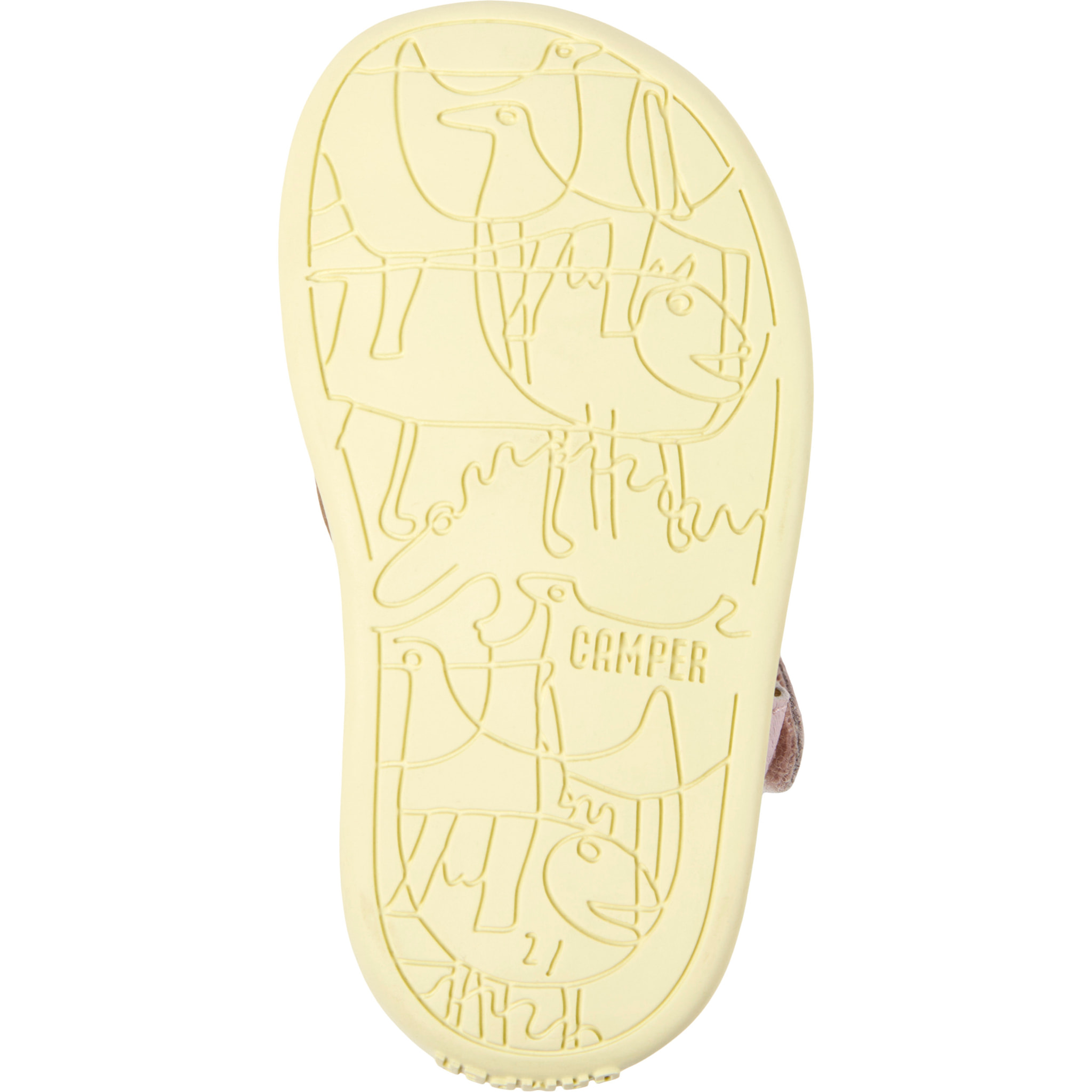 Sandalias - CAMPER Bicho - Azul - Cuero liso