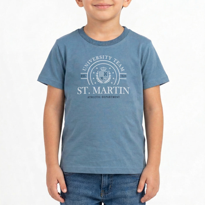 T-shirt maniche corte con logo stampato