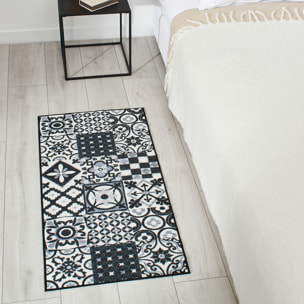 Utopia - tapis recyclable noir - taille 50x100cm