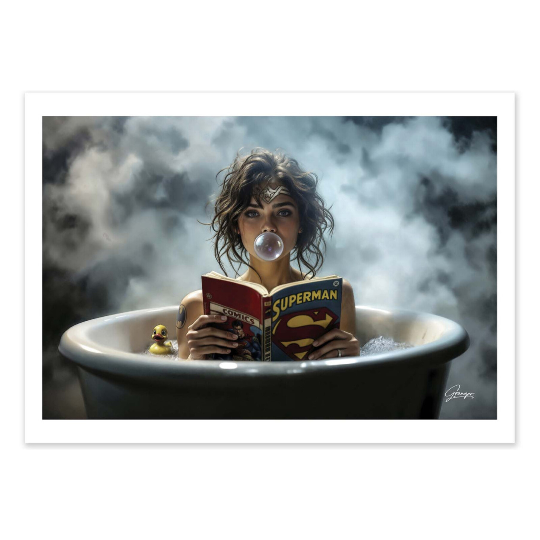 Affiche - Wonder bath - Alexandre Granger