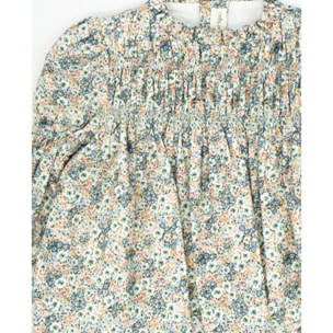 Vestido a flores con volante