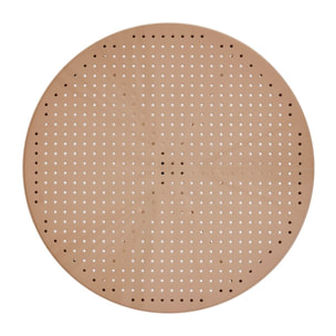 Tavolo alto da esterno in polipropilene 60x60x75cm tortora – Coimbra