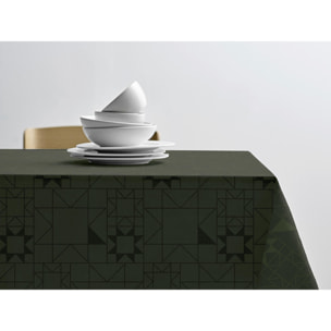 Nappe de noël Star Damas