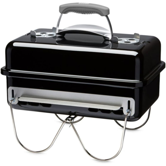 Barbecue charbon WEBER Go anywhere Black à poser 42 sm