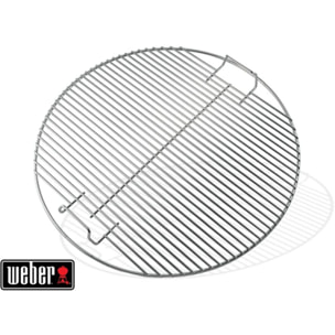 Grille barbecue WEBER de cuisson chromée pour barbecue 47 cm