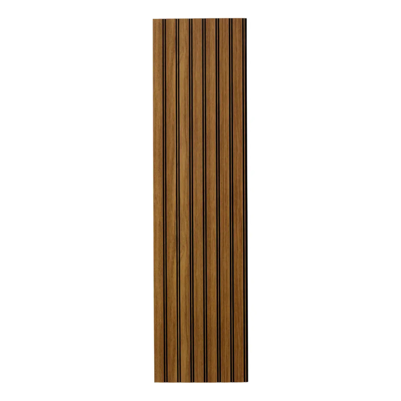 Lot de 4 panneaux soubassement Beny rectangulaire 24x100cm marron