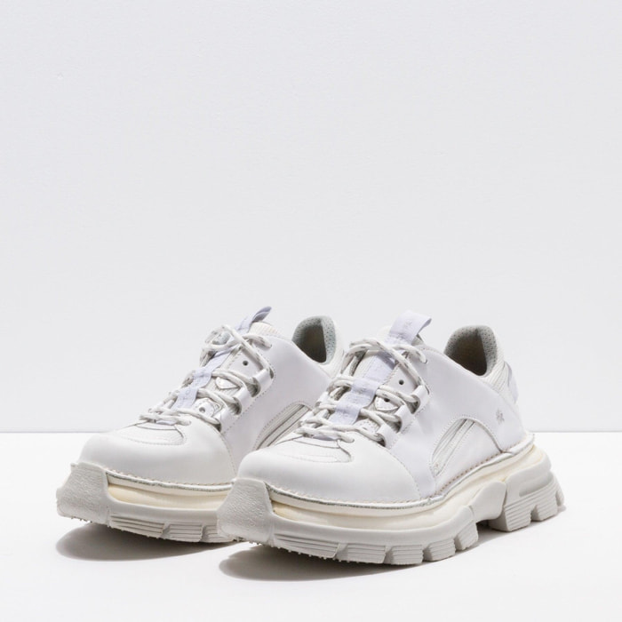 Zapatos 1650 MULTI LEATHER WHITE / ART CORE 1 color White