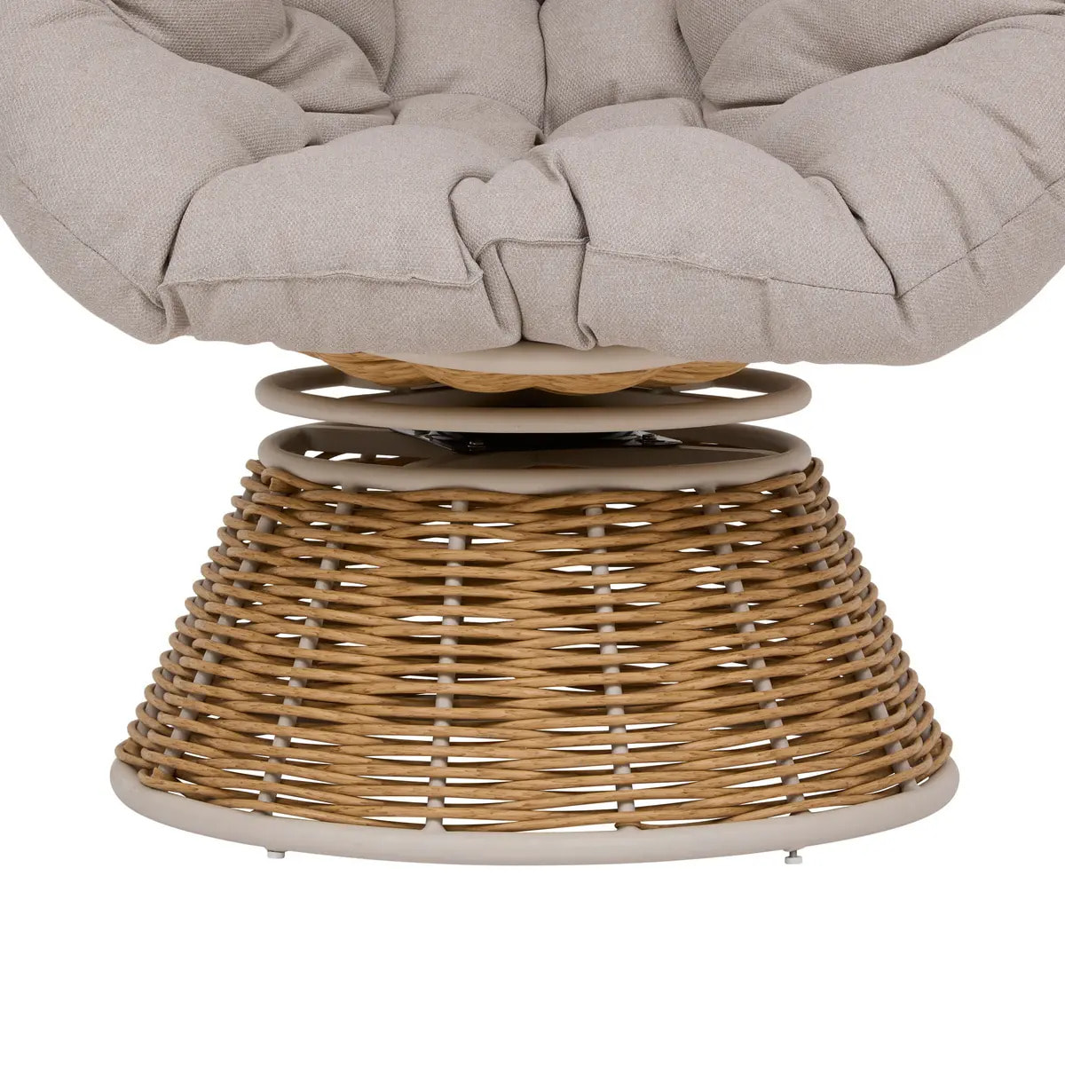 Fauteuil de jardin Nymely beige