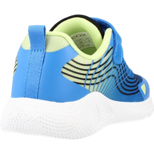 Zapatillas Niño de la marca GEOX  modelo B664UA 0119J B SPRINTYE AZUL
