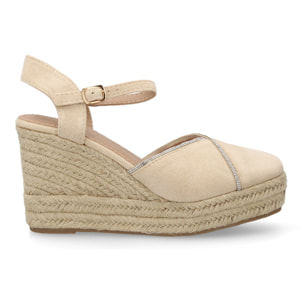 Alpargatas con cuña de esparto