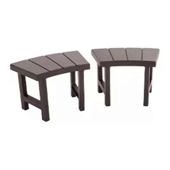 Intex Panchina per PureSpa Rotonda 4 posti, 2 pezzi medi