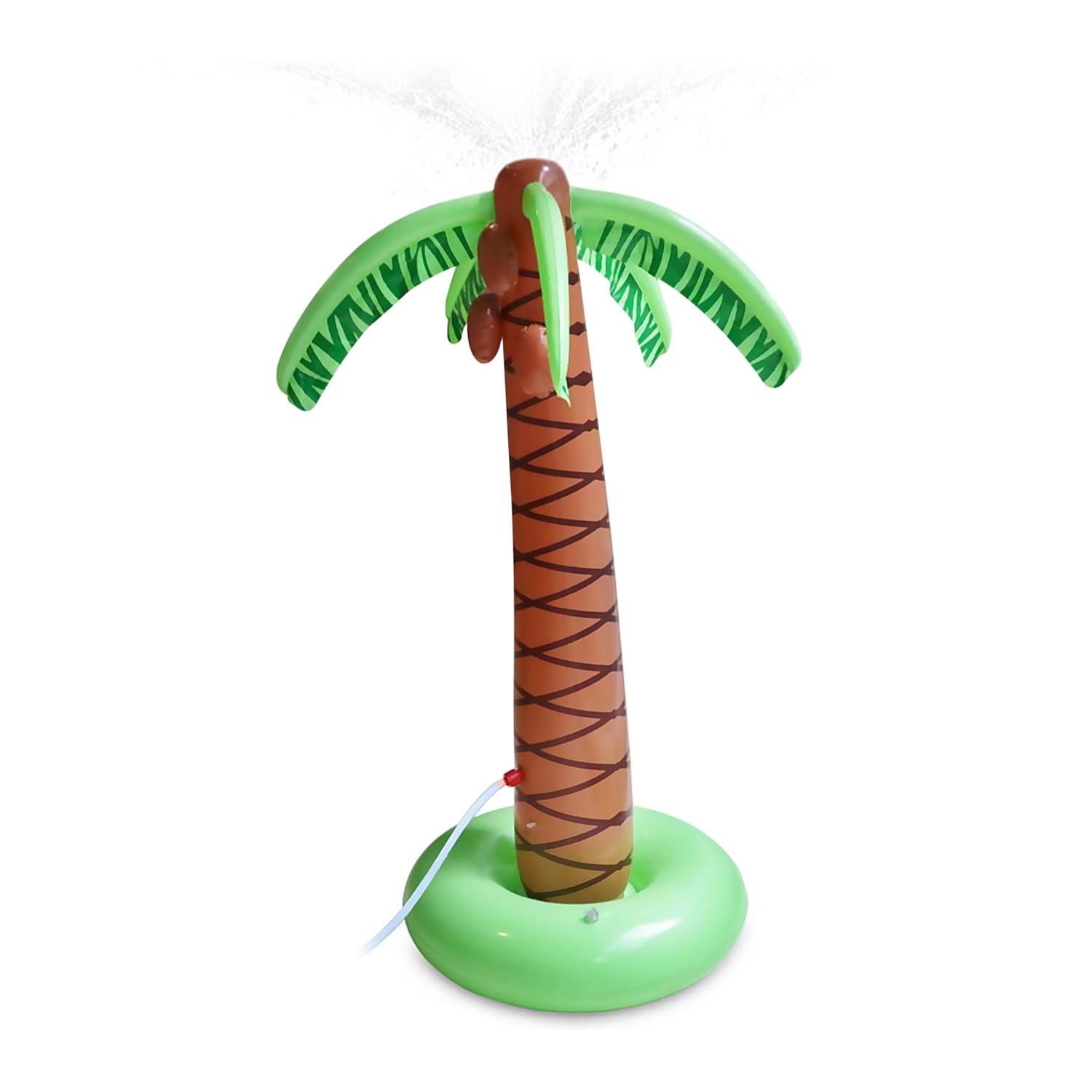 Palmera inflable con aspersor de agua superior. 160x90cm.