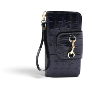 Pochette/Porta Documenti Cheval Firenze Rania Blu Notte
