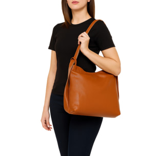 Borsa a mano da donna Made in Italy - Modello Seraphina Nova - 100% pelle - 37.0 x 37.0 x 9.0 cm