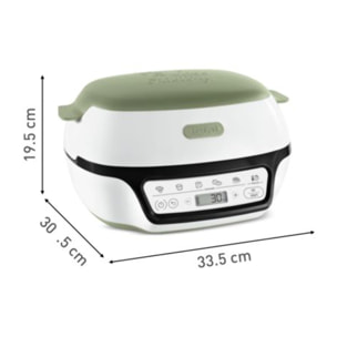 Machine à gâteaux TEFAL cake factory pistache KD804310 creabake