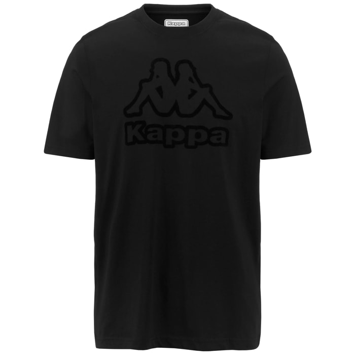 T-Shirts & Top Kappa Uomo LOGO FANGLO Nero