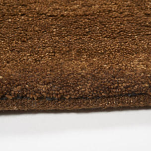 Tapis salon et chambre fait main en laine motif géométrique OLGU