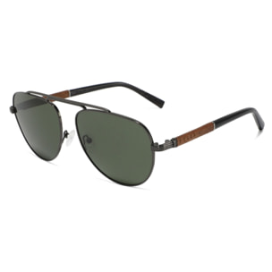 Gafas de Sol Feler 1712-3 Polarizadas de Madera Unisex 58 mm